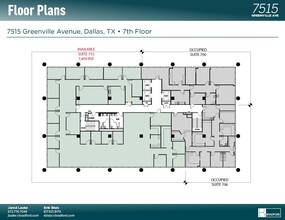 7515 Greenville Ave, Dallas, TX for lease Floor Plan- Image 2 of 2