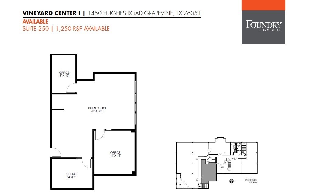 1450 Hughes Rd, Grapevine, TX for lease Floor Plan- Image 1 of 1