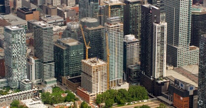 1059 Rue De La Montagne, Montréal, QC - AERIAL  map view