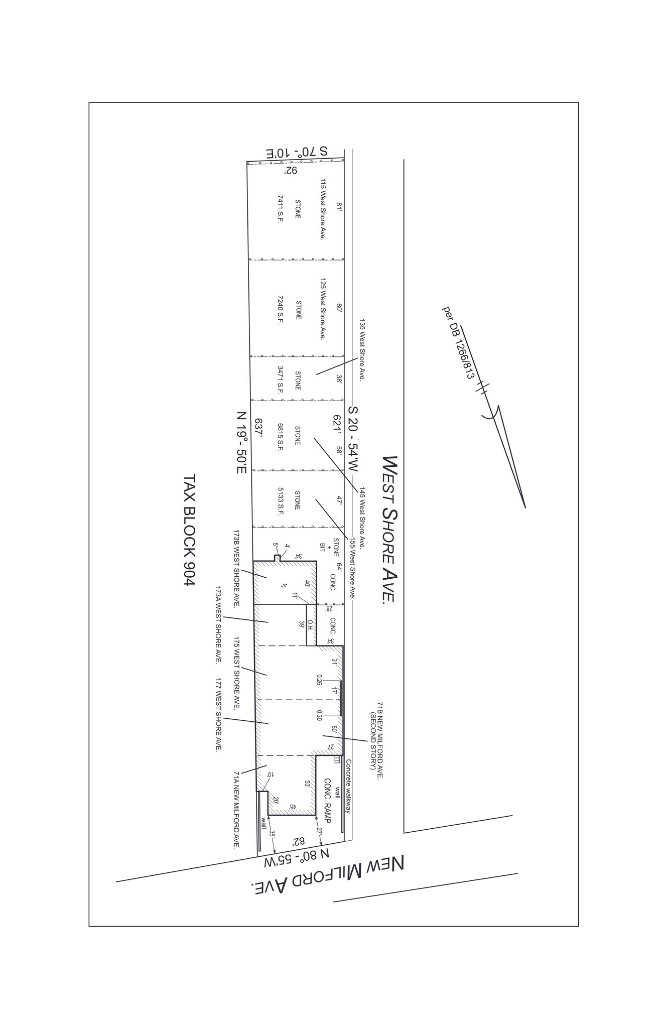 173B W Shore Ave, Dumont, NJ for lease Site Plan- Image 1 of 12