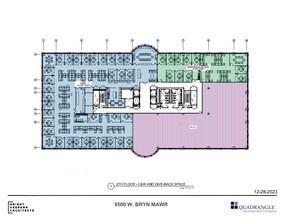 9500 W Bryn Mawr Ave, Rosemont, IL for lease Floor Plan- Image 1 of 1