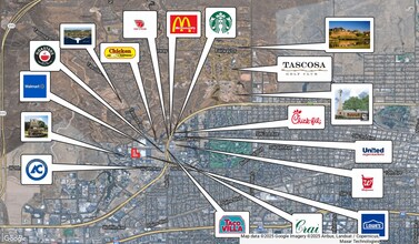 6601 Lowes Lane, Amarillo, TX - AERIAL  map view