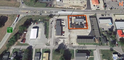 708 W Main St, Benton, IL - aerial  map view - Image1