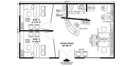 4433 Punjab Way, Frisco, TX for lease Floor Plan- Image 1 of 1