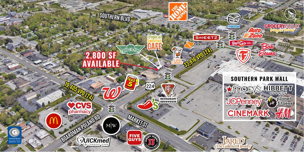 48 Boardman Poland Rd, Youngstown, OH for lease - Building Photo - Image 2 of 7