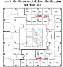 500 S Florida Ave, Lakeland, FL for lease Floor Plan- Image 1 of 1