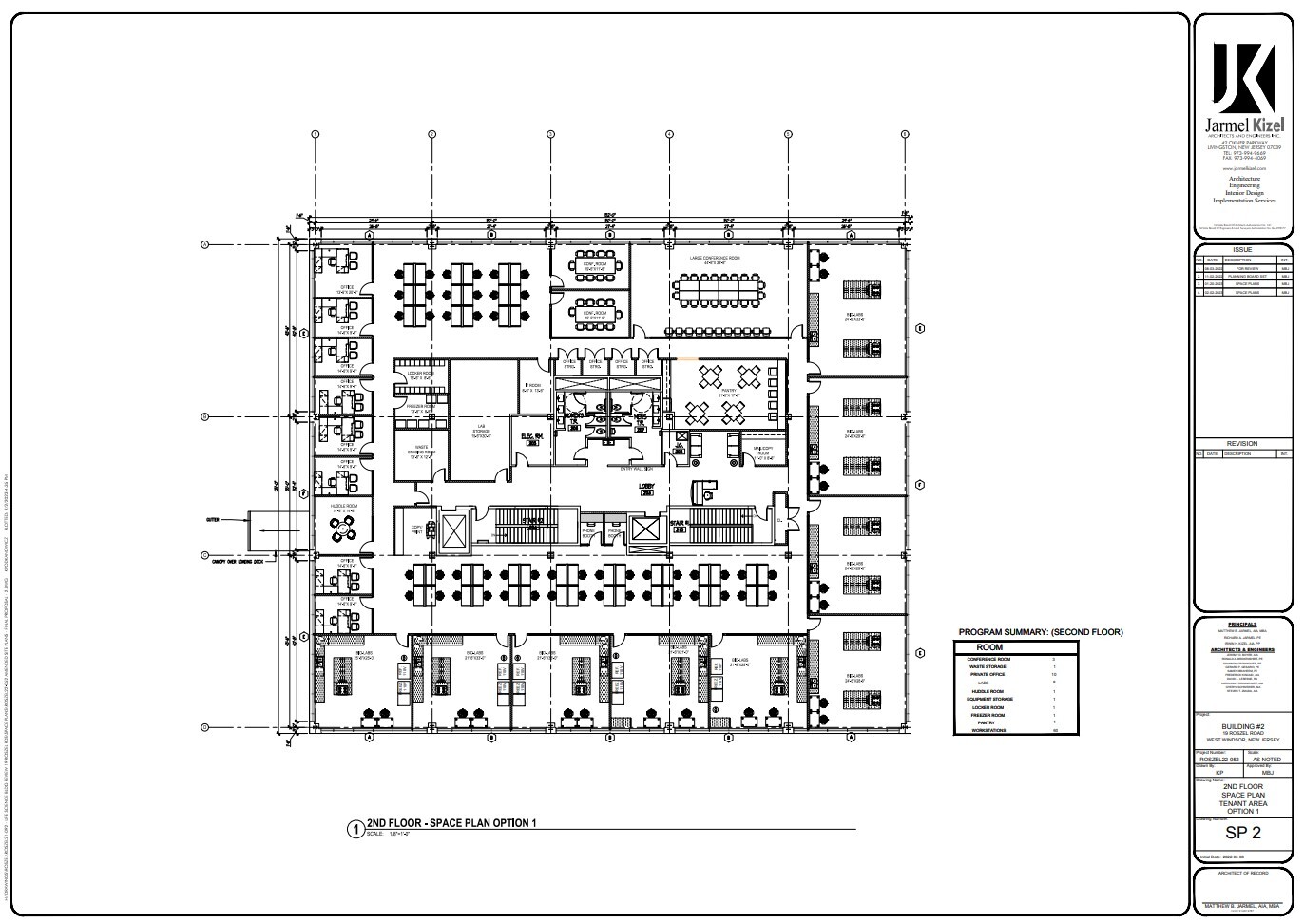 21 Roszel Rd, Princeton, NJ for lease Floor Plan- Image 1 of 2