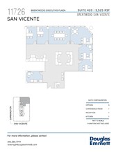 11726 San Vicente Blvd, Los Angeles, CA for lease Floor Plan- Image 1 of 1