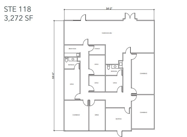 1778 N Plano Rd, Richardson, TX for lease Floor Plan- Image 1 of 1