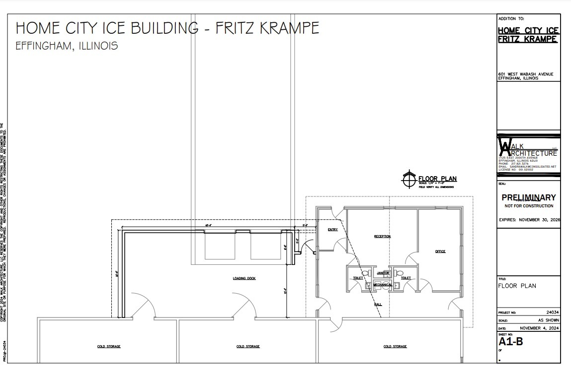 601 W Wabash Ave, Effingham, IL for lease Floor Plan- Image 1 of 3