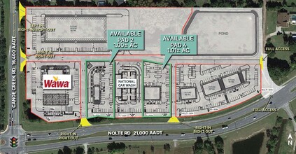 2601 Canoe Creek Rd, Saint Cloud, FL - aerial  map view