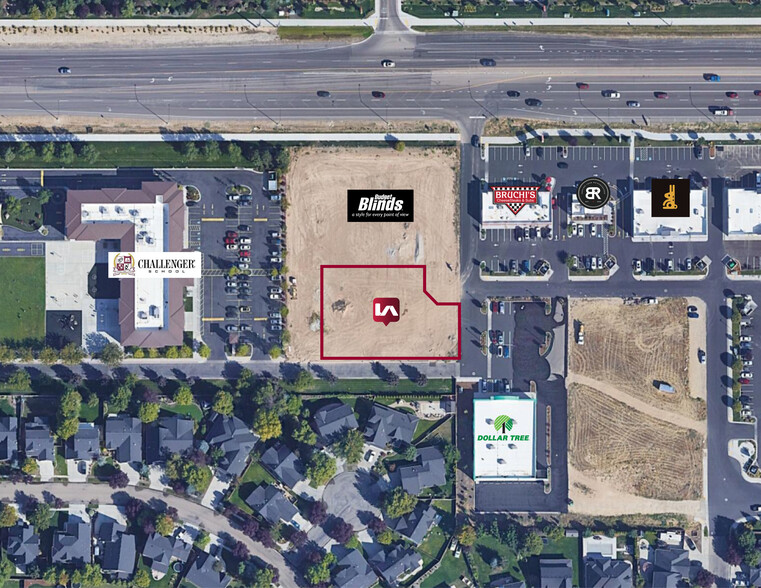 1832 W Everest Ln, Meridian, ID for lease - Aerial - Image 1 of 1