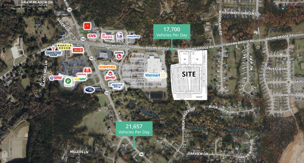 1 AC - Brown Bridge rd, Covington, GA for sale - Building Photo - Image 2 of 3