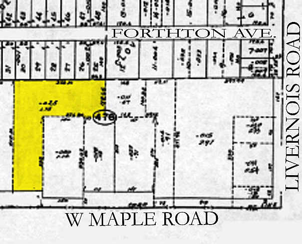 230 W Maple Rd, Troy, MI for sale - Plat Map - Image 2 of 6