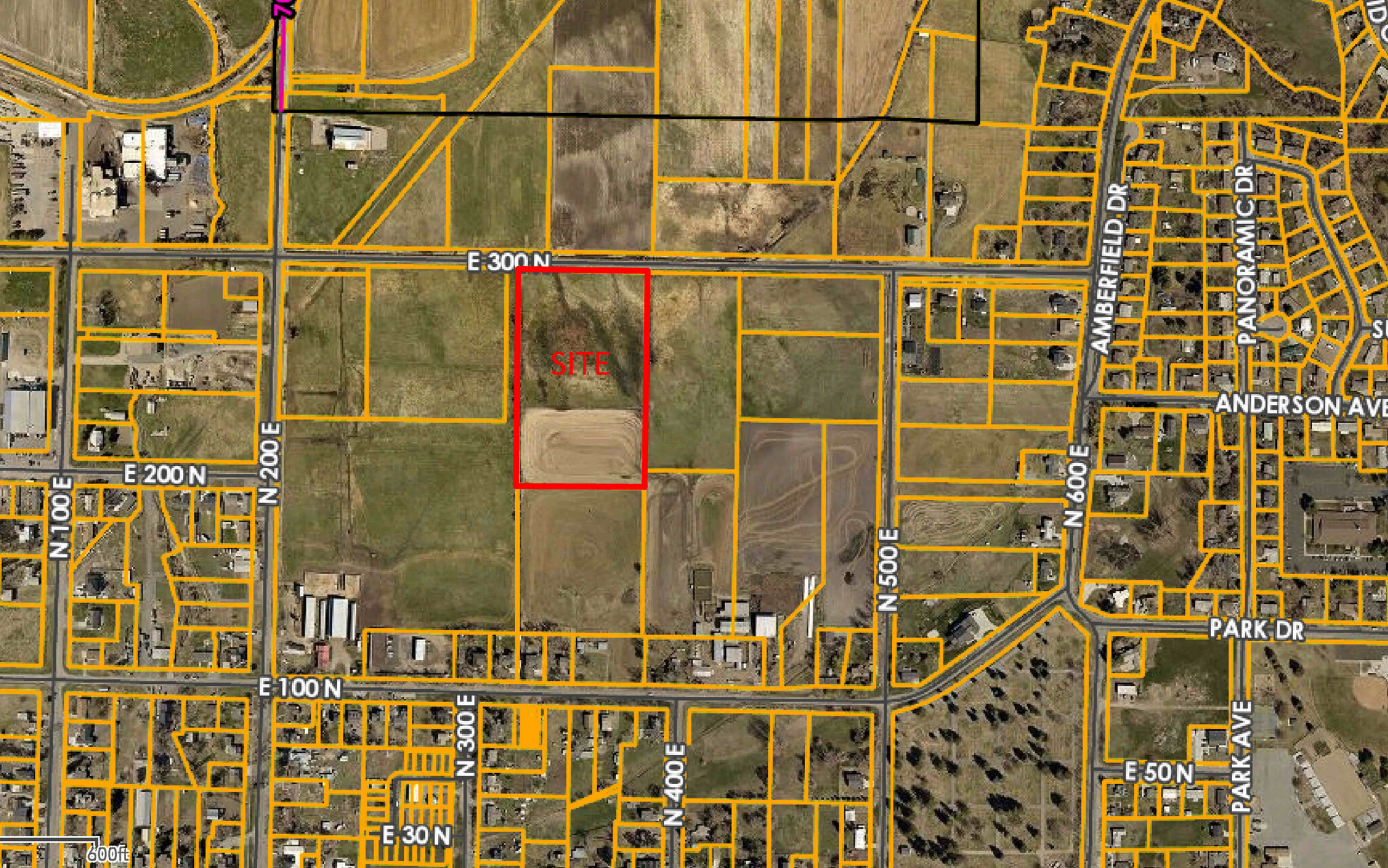 350 300 N, Hyrum, UT for sale Aerial- Image 1 of 3