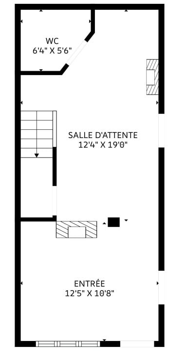 182 Rue Saint-Joseph, Terrebonne, QC for lease Floor Plan- Image 1 of 2