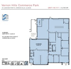 100 N Fairway Dr, Vernon Hills, IL for lease Floor Plan- Image 1 of 1