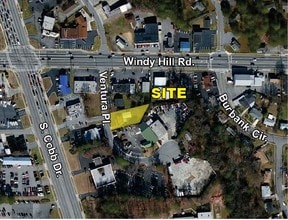 2433 Ventura Pl, Smyrna, GA - AERIAL  map view - Image1