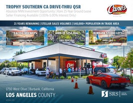 Raising Cane's | 21yr Remaining Abs NNN - Drive Through Restaurant