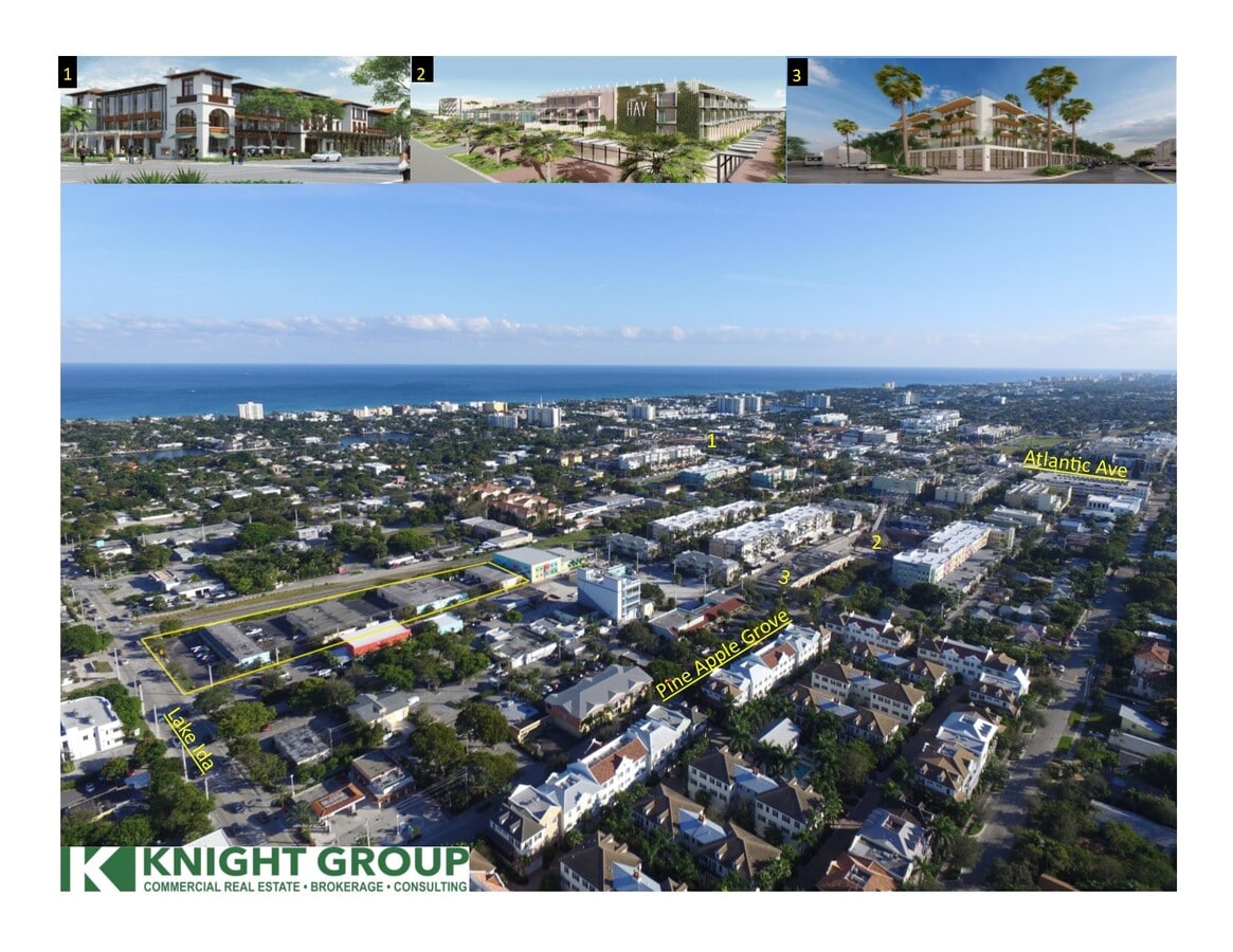 Artist Alley land assemblage for sale Delray Beach, FL for Sale