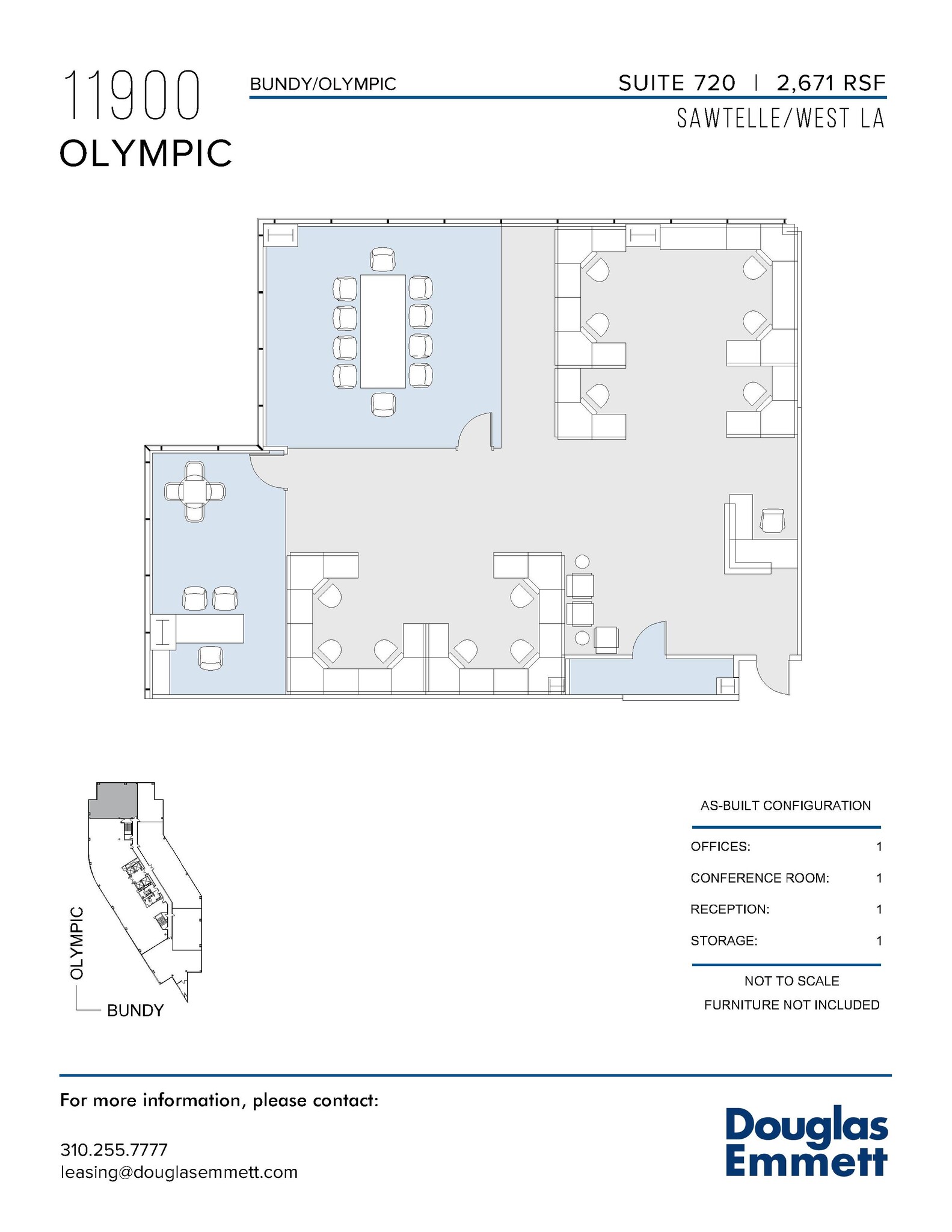 11900 W Olympic Blvd, Los Angeles, CA for lease Floor Plan- Image 1 of 1