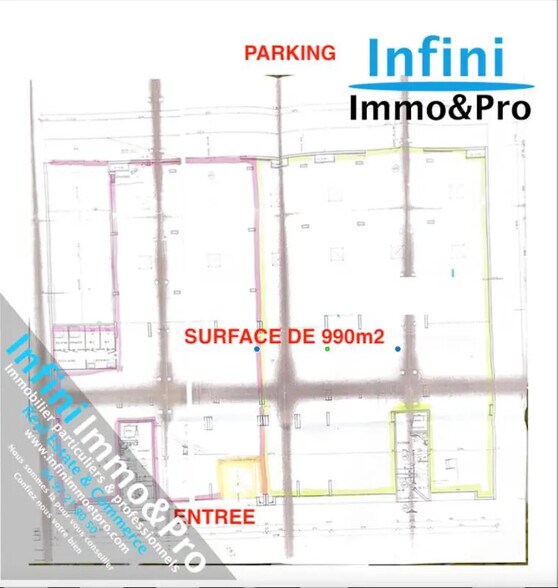 Retail in Cannes for lease - Site Plan - Image 2 of 2