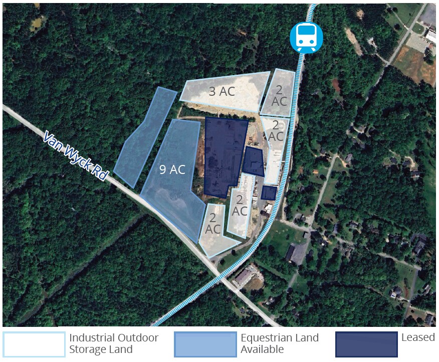 7472 Van Wyck Rd, Van Wyck, SC 29744 Hickory Hill Industrial Site