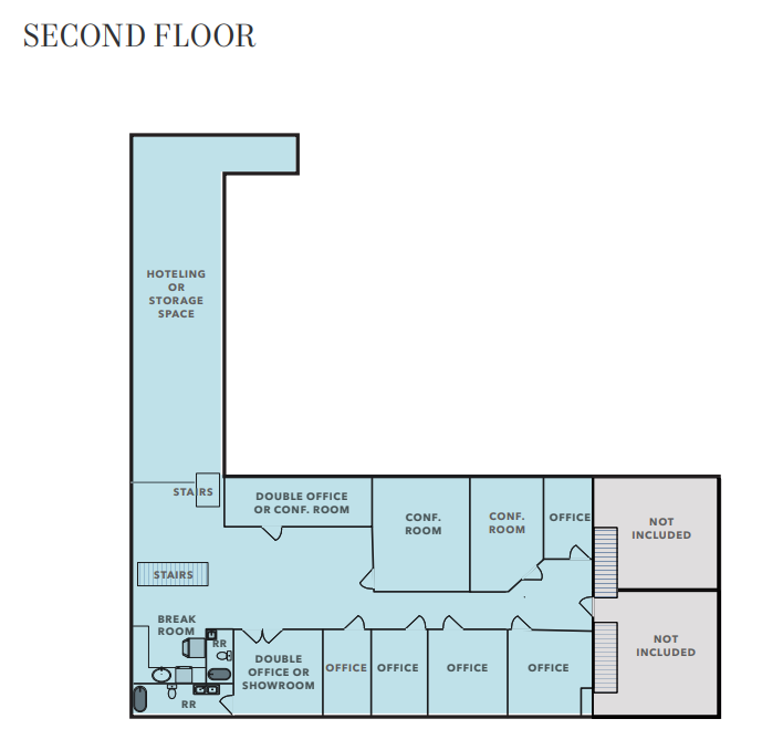 20 N Railroad Ave, San Mateo, CA for lease Floor Plan- Image 1 of 5