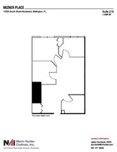 12300 S Shore Blvd, Wellington, FL for lease Floor Plan- Image 2 of 2