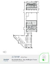 181 Bay St, Toronto, ON for lease Floor Plan- Image 1 of 1