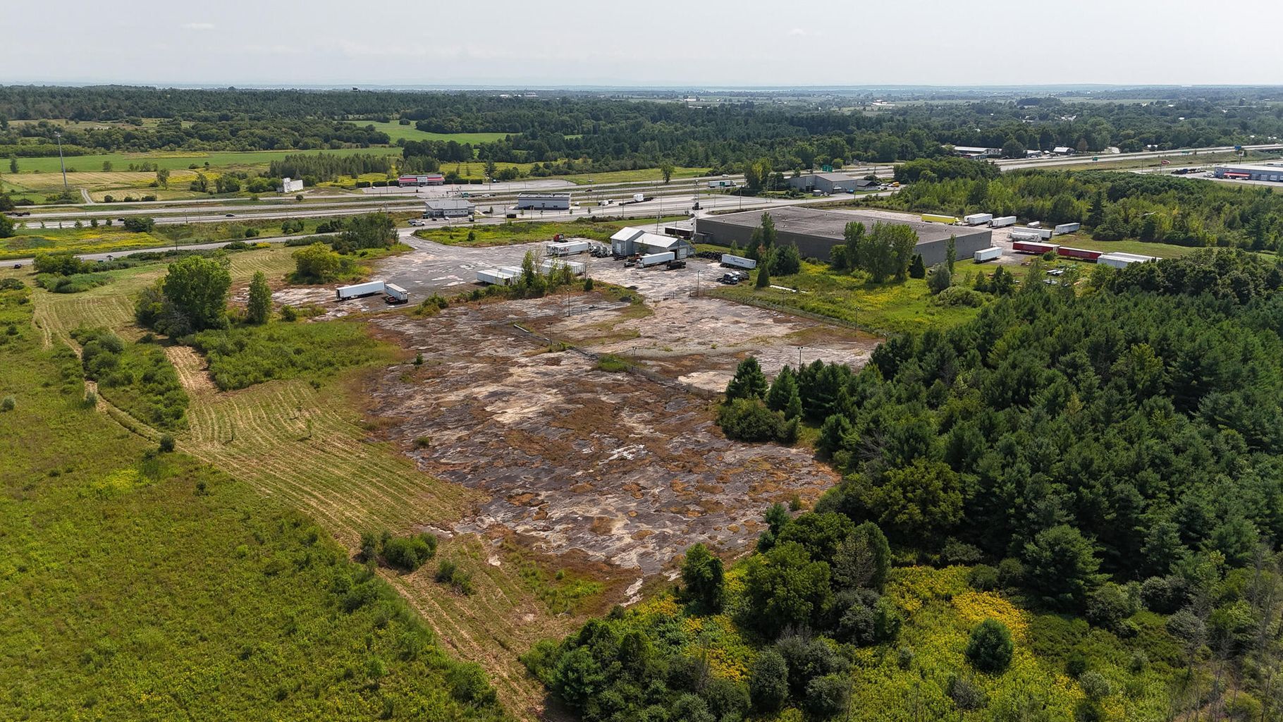 0 W Service Rd, Champlain, NY for sale Aerial- Image 1 of 8