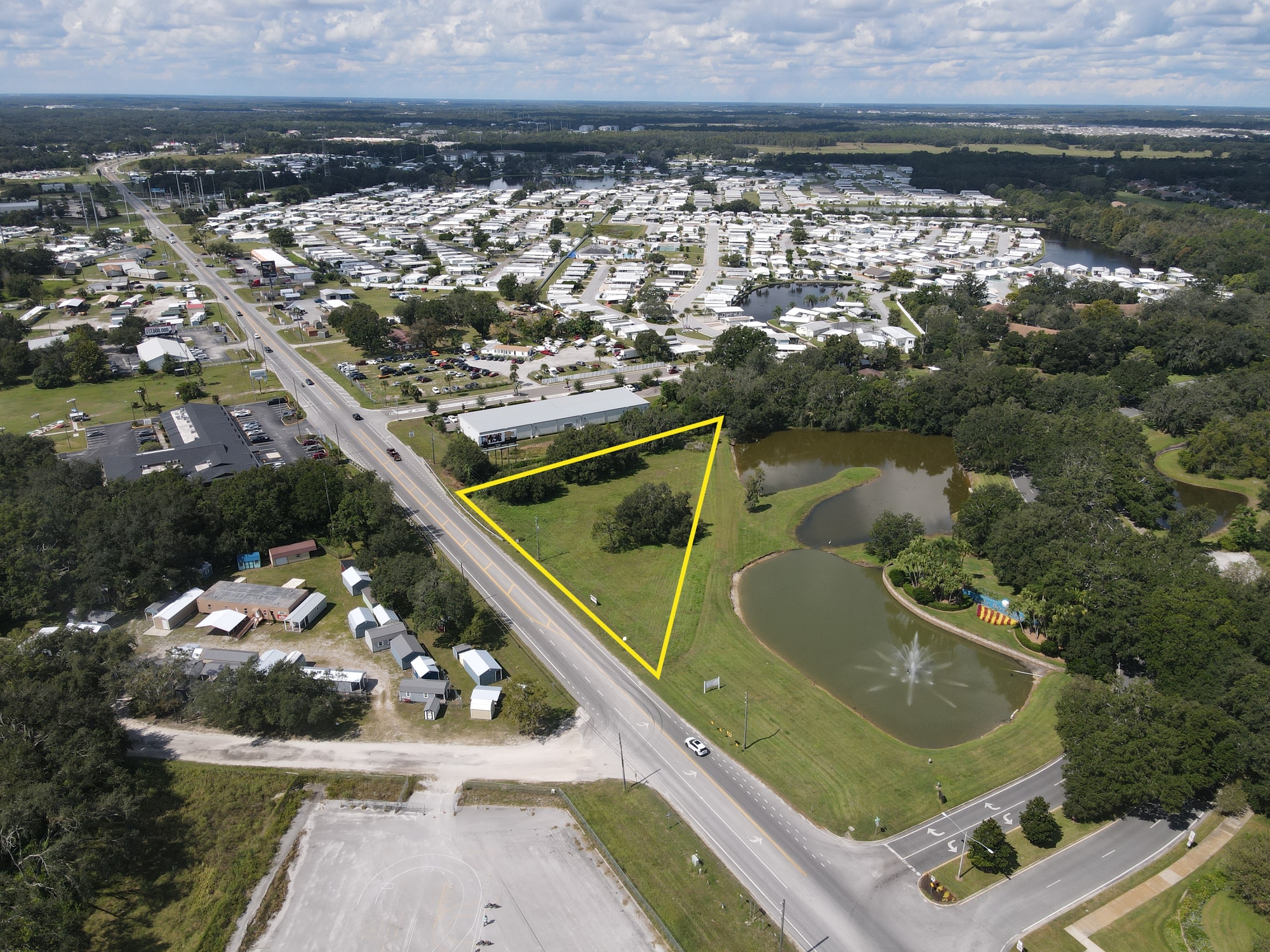 State Road 54, Zephyrhills, FL for sale Aerial- Image 1 of 6