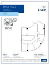 1505 S Hwy 6, Houston, TX for lease Floor Plan- Image 1 of 1