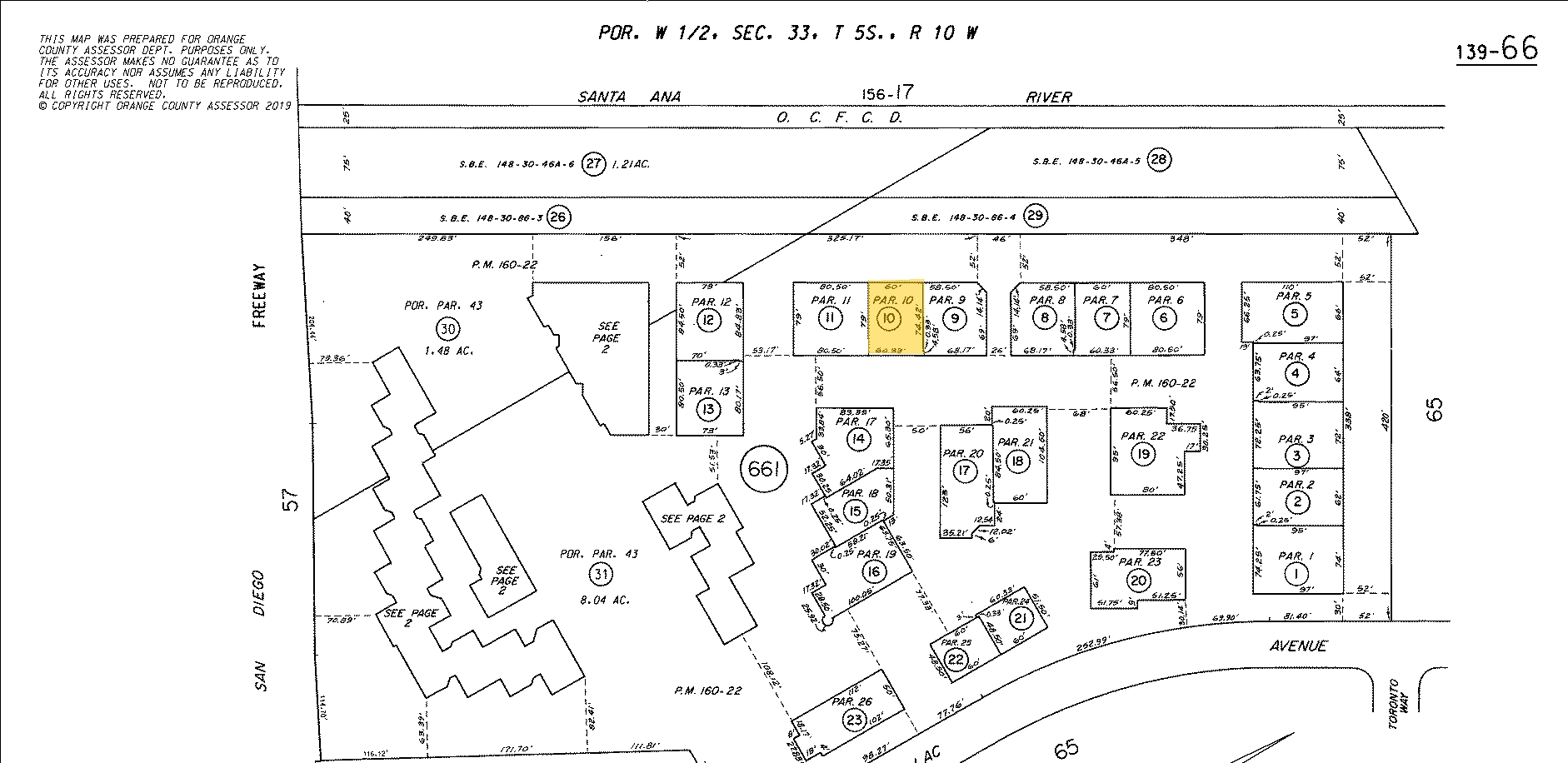 3505 Cadillac Ave, Costa Mesa, CA for sale Plat Map- Image 1 of 1