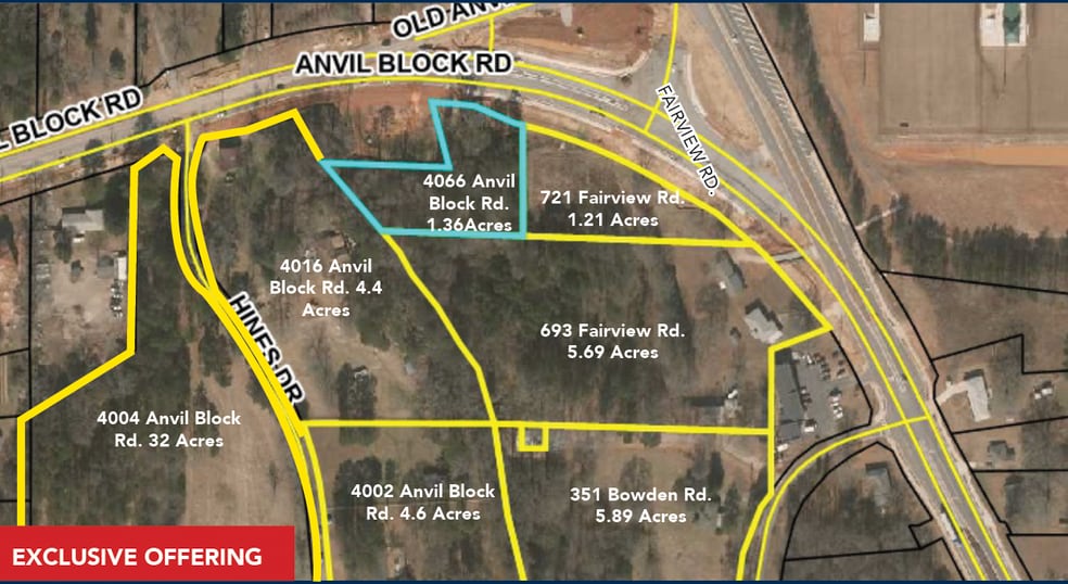 693 Fairview Rd, Ellenwood, GA for sale - Aerial - Image 1 of 2