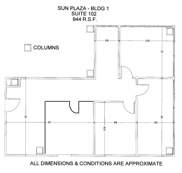 3353-3397 W Vine St, Kissimmee, FL for lease - Floor Plan - Image 3 of 6