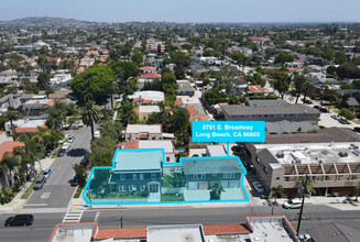 3701 E Broadway, Long Beach, CA - aerial  map view - Image1