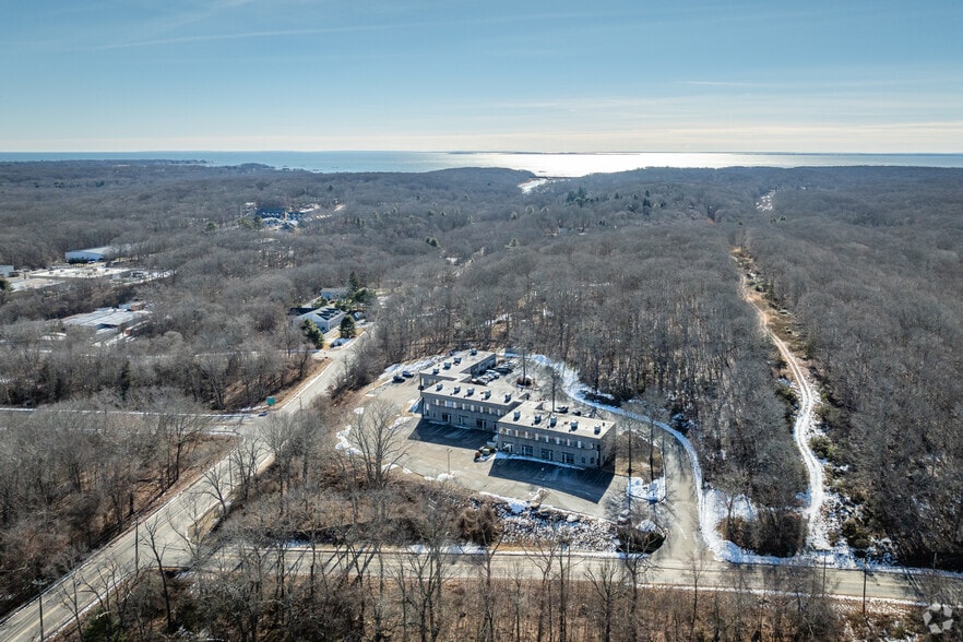 55-57 Hatchetts Hill Rd, Old Lyme, CT for lease - Aerial - Image 2 of 13
