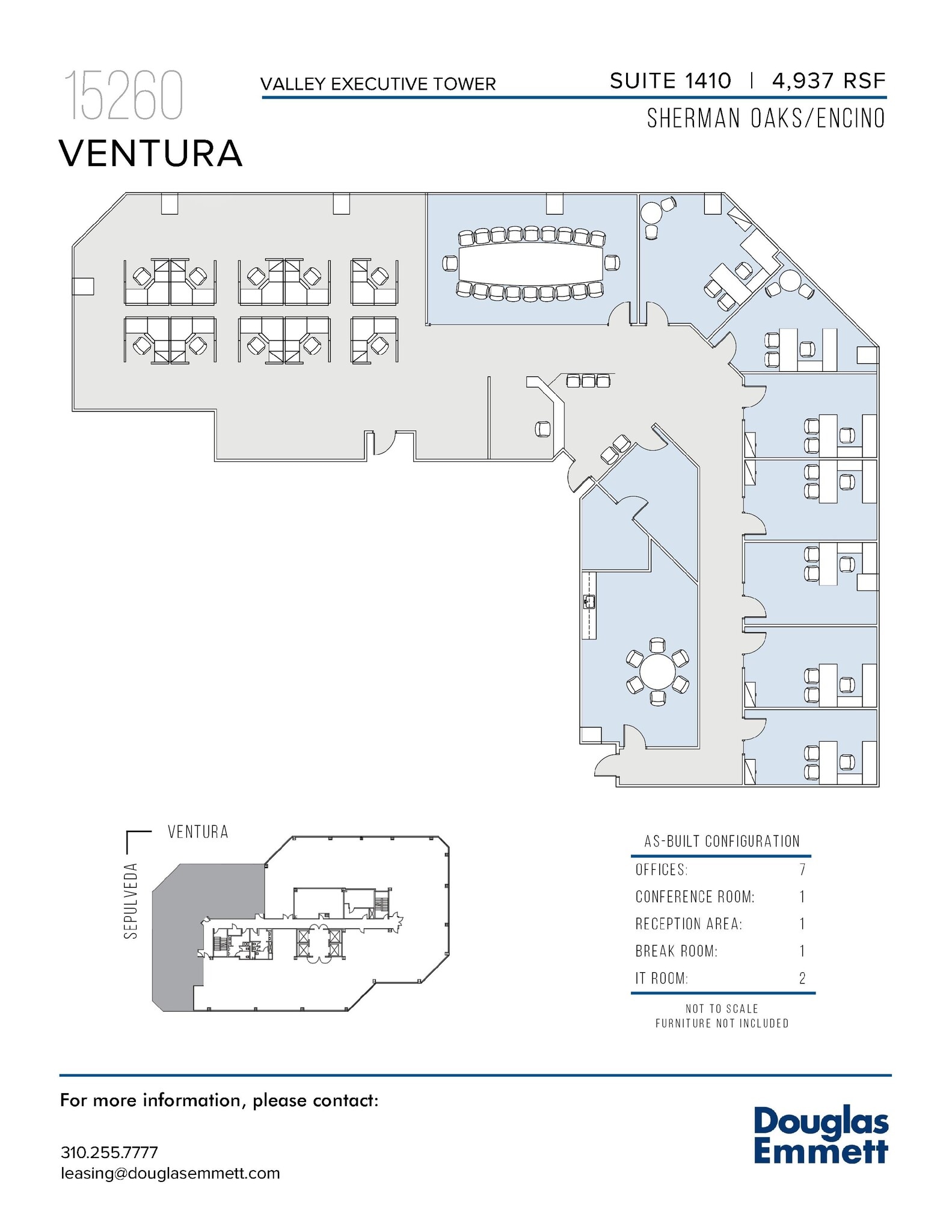 15260 ventura Blvd, Sherman Oaks, CA for lease Floor Plan- Image 1 of 1