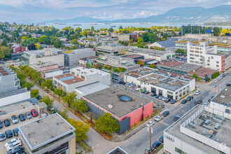 1701 W 3rd Ave, Vancouver, BC - aerial  map view