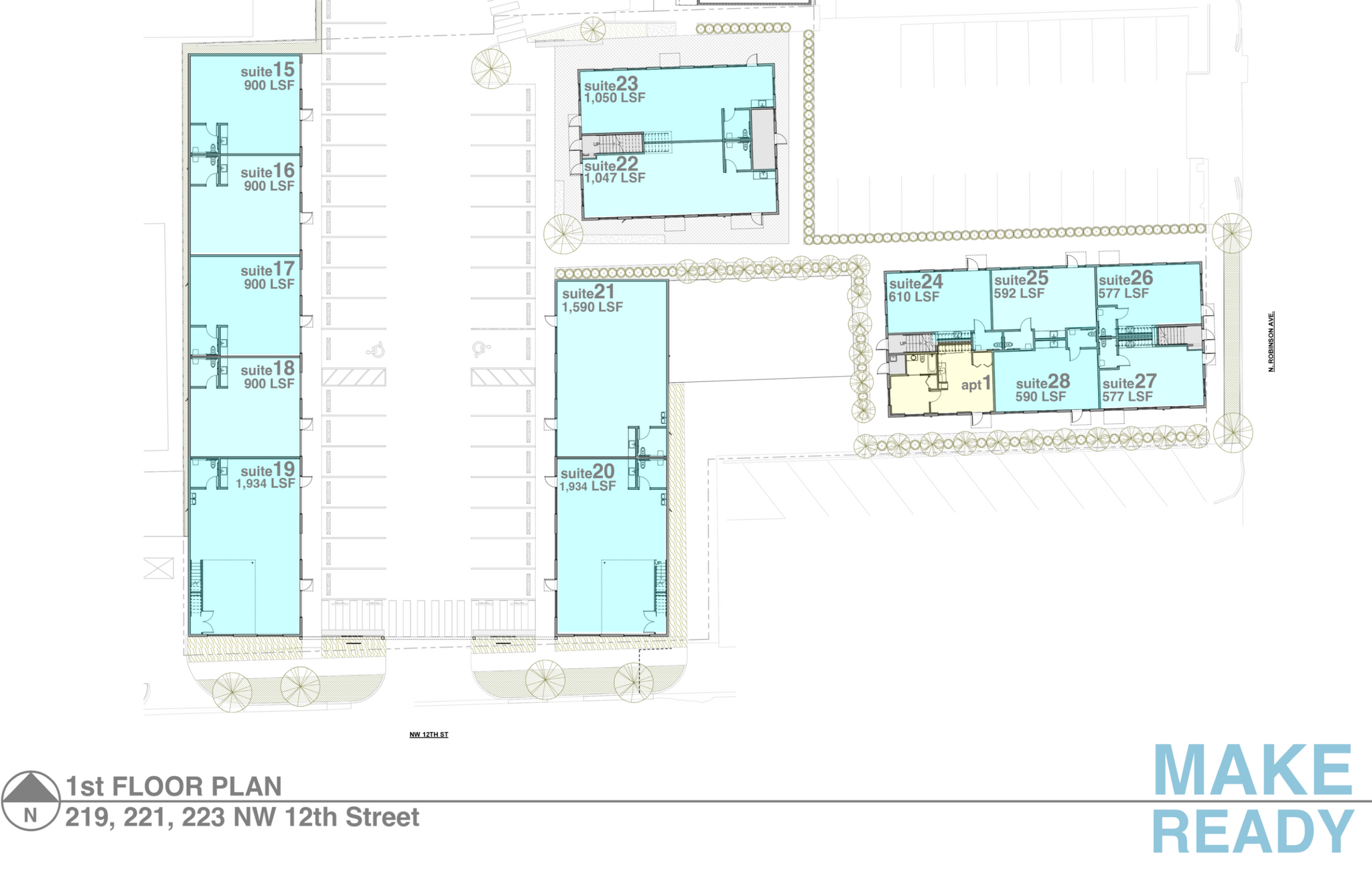 220 NW 13th St, Oklahoma City, OK for lease Site Plan- Image 1 of 1