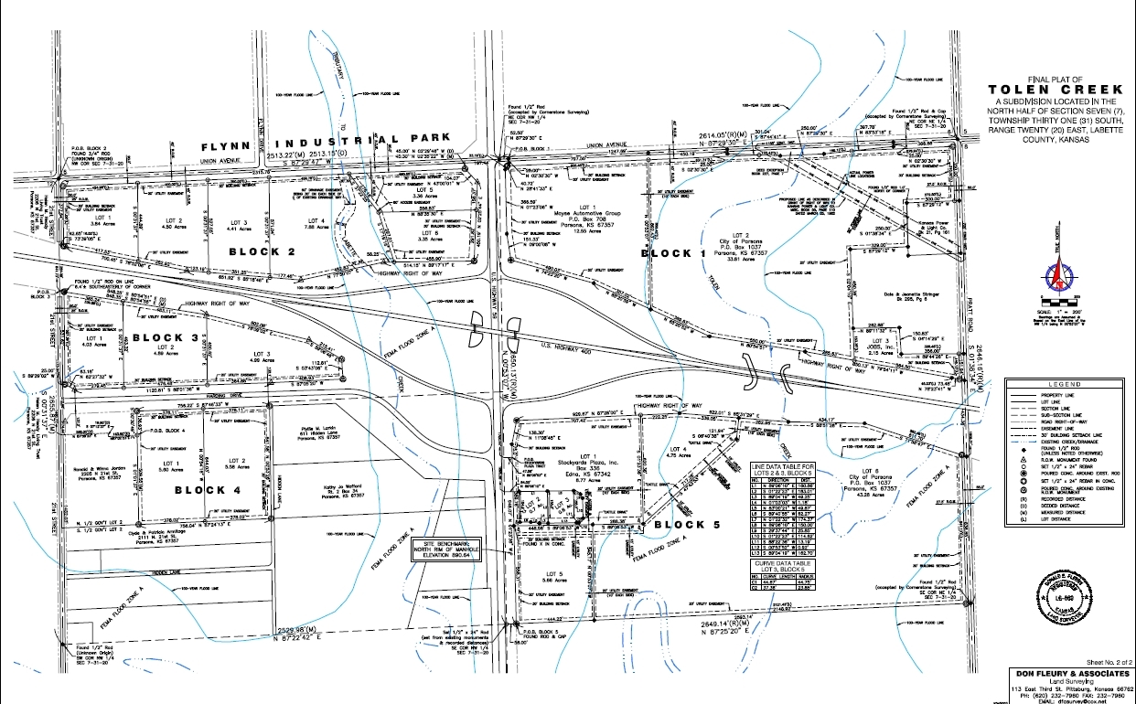 Us-59, Parsons, KS 67357 - Tolen Creek | LoopNet