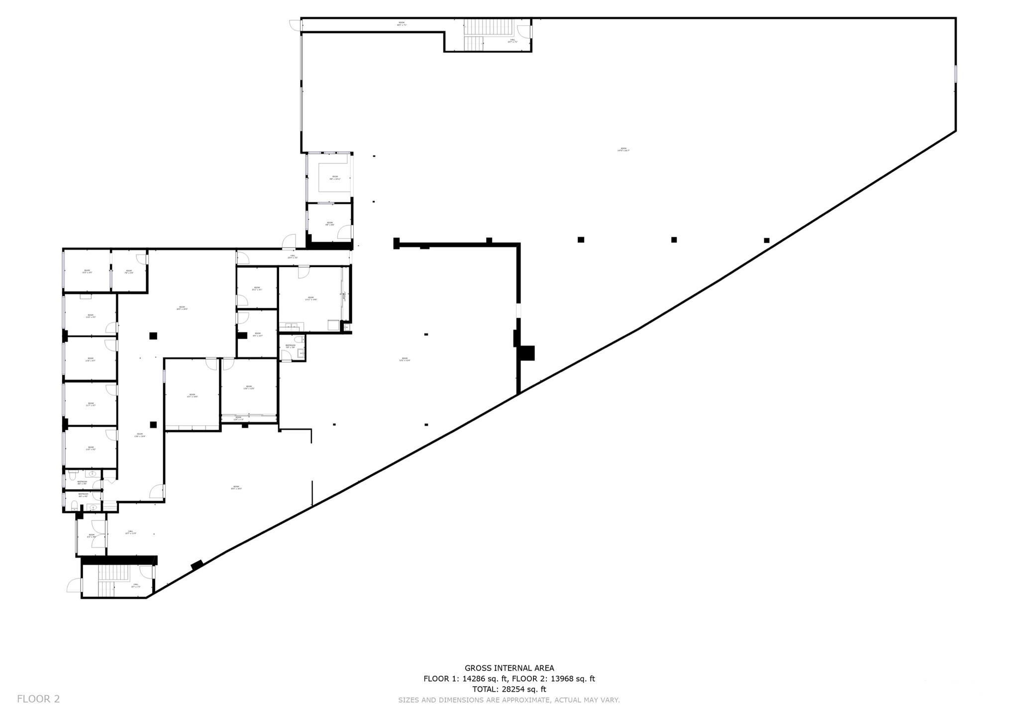 300-308 Vine St NW, Washington, DC for lease Floor Plan- Image 1 of 6