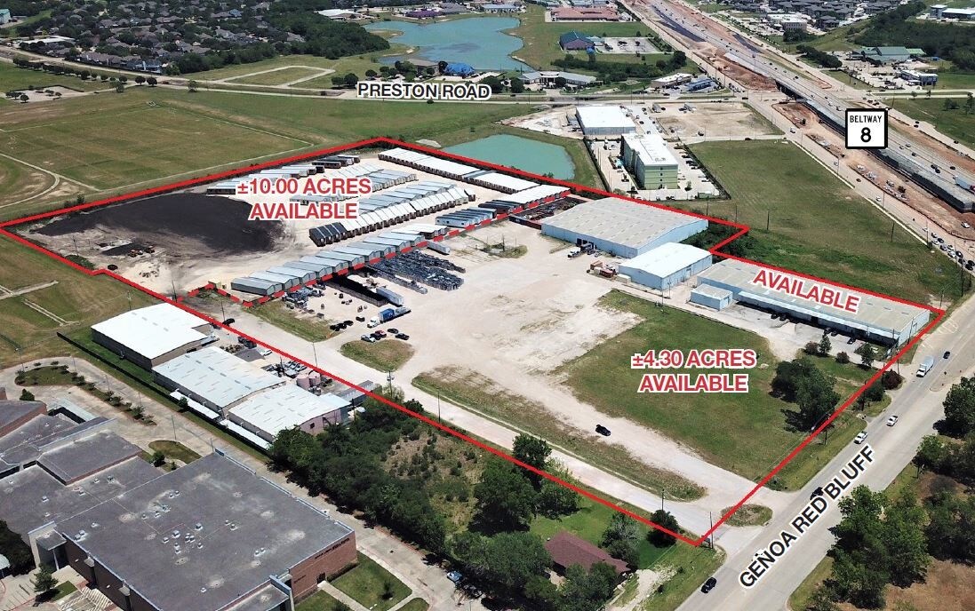 1605 Genoa Red Bluff Rd, Pasadena, TX for sale Aerial- Image 1 of 1