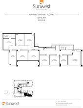 1800 Preston Park Blvd, Plano, TX for lease Floor Plan- Image 1 of 1