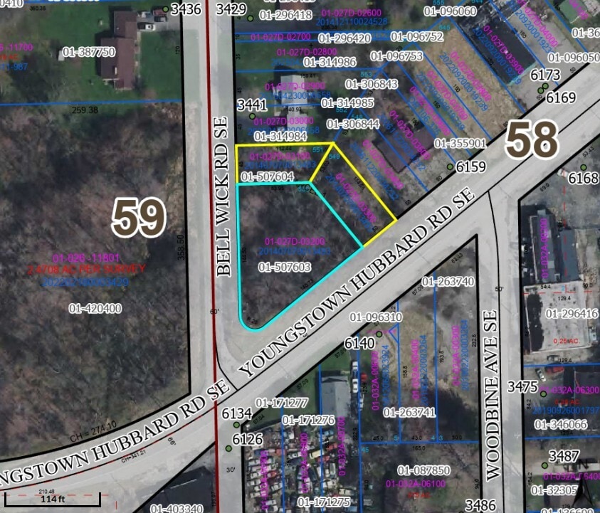 Bellewick And Route 62, Hubbard, OH for sale Aerial- Image 1 of 2