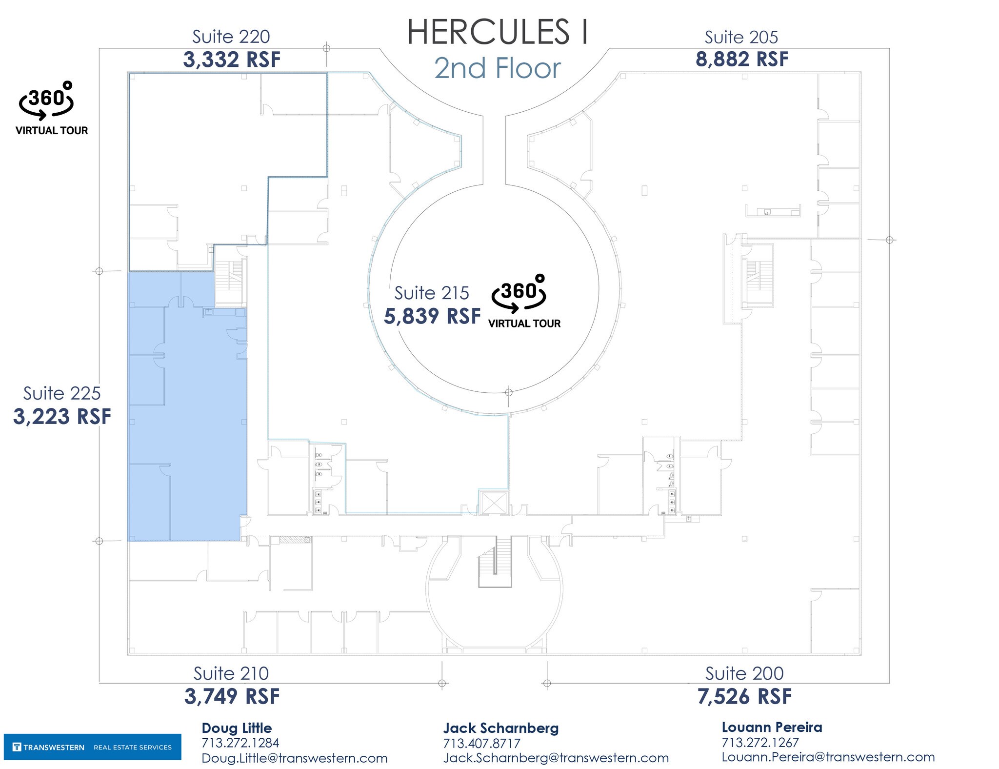 1290 Hercules Ave, Houston, TX for lease Floor Plan- Image 1 of 1