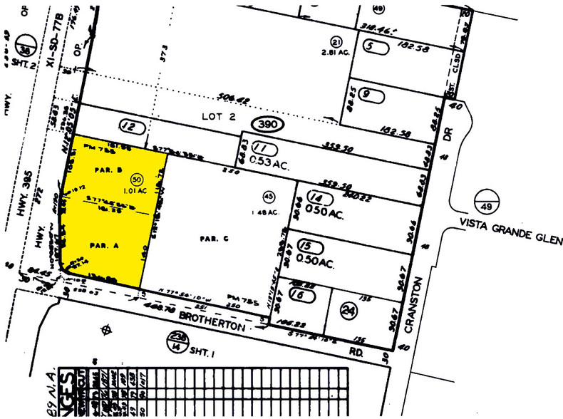 2250 S Escondido Blvd, Escondido, CA for lease - Plat Map - Image 3 of 10