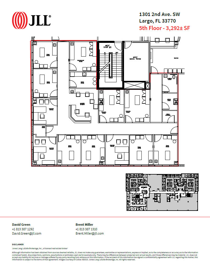 1301 2nd Ave SW, Largo, FL for lease Floor Plan- Image 1 of 1