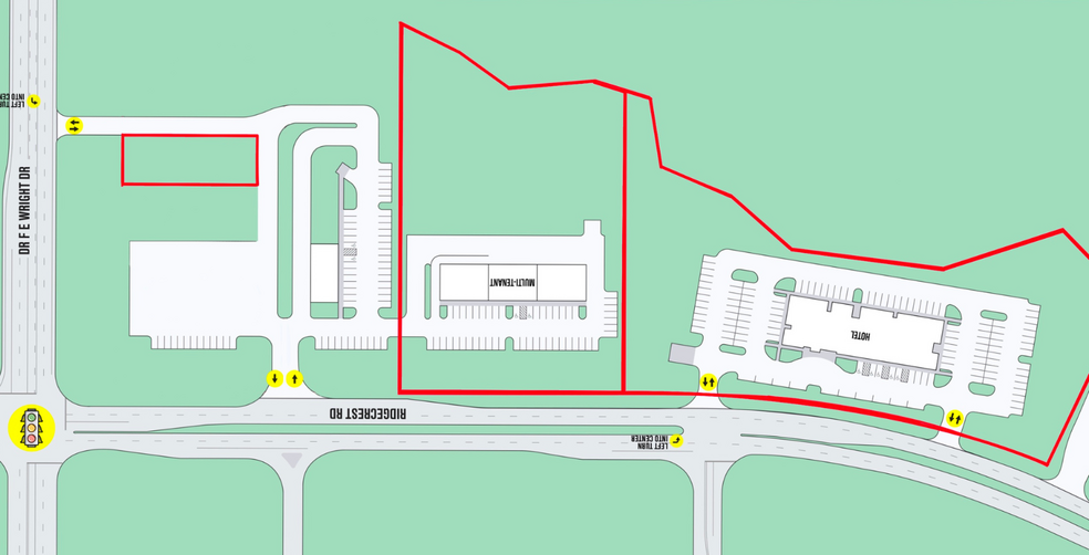 Corner Of Ridgecrest and FE Wright Drive, Jackson, TN for lease - Building Photo - Image 2 of 3